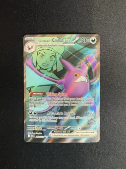 Team Rocket's Crobat ex SV10: Destined Rivals - Pokemon NM 217/182 Card Tcg - Image 1