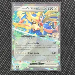 Hop's Zacian ex - 111/159 - Double Rare - Journey Together - Pokemon Card - NM/M - Image 1
