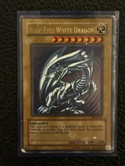 Yu-Gi-Oh! Blue-Eyes White Dragon SDK-001 1996 x2 Regular English Konami TCG - Image 1