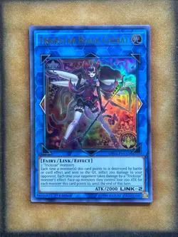Yugioh Trickstar Black Catbat MP18-EN132 Ultra Rare 1st Ed NM - Image 1