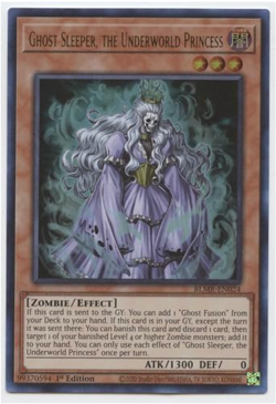 Yu-Gi-Oh! - Ghost Sleeper, Underworld Princess - BLMR-EN024 -Ultra Rare - 1st Ed - Image 1