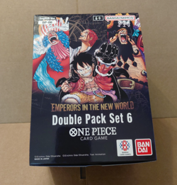 One Piece DP-06 Double Pack Set 6 OP-09 UNSEALED Display - Image 1