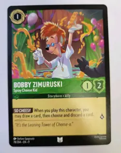 Disney Lorcana TCG - Fabled: Bobby Zimuruski (078/204) - Uncommon - Near Mint - Image 1