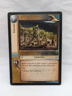 Enraged LOTR Card Game Rare 6R26 - Image 1