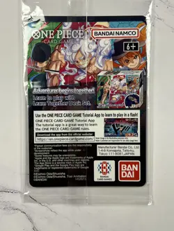 One Piece Monkey.D.Luffy US Voyage College Basketball Rutgers Game Card SEALED - Image 2