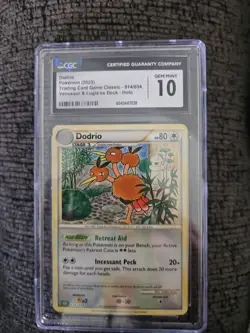 Pokemon Dodrio #14 CGC GEM MINT 10/Trading Card Game Classic Collection - Image 1