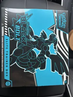 POKEMON Trading Card Game: Scarlet & Violet Black Bolt Elite Trainer Box - Image 1