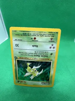 Pokemon Scyther TCG Jungle Holo Card 10/64 Unlimited Rare - Image 5