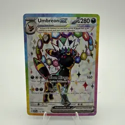 Umbreon EX SVP 176 Prismatic Evolutions Black Star Promo Pokemon Card - NM - Image 1