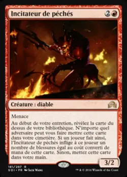 Incitateur de pechesTenebres sur Innistrad - Sin Prodder MTG Magic VF EX - Image 1