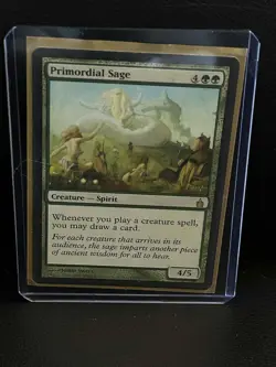 Primordial Sage Ravnica Magic: the Gathering Lightly Played, English - Image 1