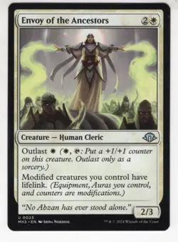 MTG Modern Horizons 3 Uncommon Card #23 Envoy of the Ancestors - Image 1