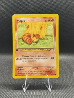 VULPIX 91/105 1st Edition Pokemon Card Rare Neo Destiny NM/Mint 🔥 - Image 1