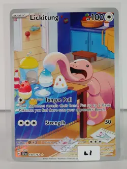Lickitung - Illustration Rare - Temporal Forces - POKEMON 180/162 -L1 - Image 5