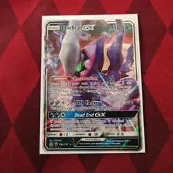 Darkrai GX - Pokemon Burning Shadows Shiny Alt Art 88a/147 - Ultra Rare - NM/LP - Image 3