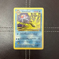 Pokemon TCG - Tentacruel - 44/62 - Fossil - LP Unlimited Uncommon (1999) - Image 1