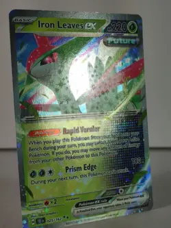 Iron Leaves ex - Double Rare - Temporal Forces - POKEMON 025/162 -L1 - Image 2