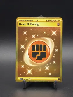 Pokemon TCG Basic Fighting Energy 258/198 Scarlet Violet Base Set - Image 1