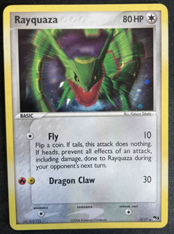 2004 Pokemon POP Series 1 Rayquaza #3/17 Holo - Image 1
