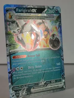 Farigiraf ex - Double Rare - Temporal Forces - POKEMON 108/162 -L1 - Image 2