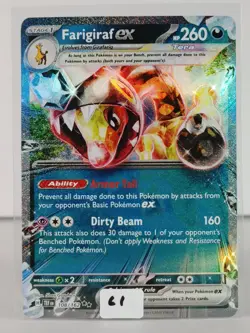 Farigiraf ex - Double Rare - Temporal Forces - POKEMON 108/162 -L1 - Image 5