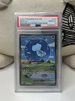 Pokemon TCG: Mew Ex 232/091 - Paldean Fates - PSA 10 - Image 1