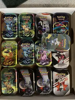 Pokemon Mini Tins Empty Lot 13 - Image 1