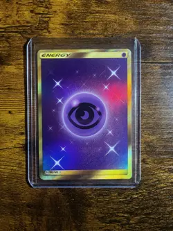 Pokemon TCG Sun & Moon Base SM Base Psychic Energy Gold Secret Rare 162/149 - Image 1