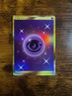 Pokemon TCG Sun & Moon Base SM Base Psychic Energy Gold Secret Rare 162/149 - Image 2