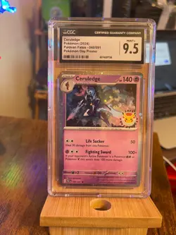Pokemon TCG Ceruledge 40 Holo Promo 2024 Paldean Fates CGC MINT+ 9.5 - Image 1