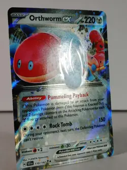 Orthworm ex - Double Rare - Stellar Crown - POKEMON 110/142 -L1 - Image 2