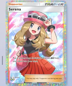 Pokemon TCG POCKET - Serena Full Art 2⭐, Crimson Blaze, English - Image 1