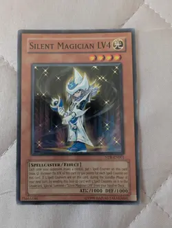 Yu-Gi-Oh! TCG Silent Magician LV4 #NTR-EN001 Super Rare Limited Edition - Image 1