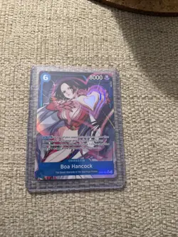 Boa Hancock SR Alt Art Secret Rare OP07-051 One Piece TCG English Edition - Image 1