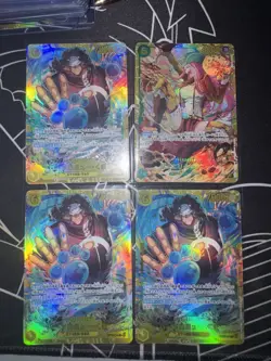One Piece CCG Bartholomew Kuma OP12-119 x3 And Jewelry bonnet OP12-118 Japanese - Image 1