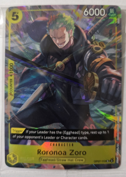 One Piece Roronoa Zoro OP07-113 Illustration Box Vol. 3 Promo Sealed - Image 1