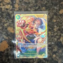 Monkey.D.Luffy OP13-118 SEC Carrying On His Will One Piece English - Image 1