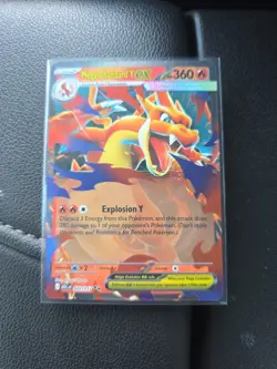 Pokemon Mega Charizard Y Ex Mega Evolutions- Ascended Heros 022/217 NM - Image 1