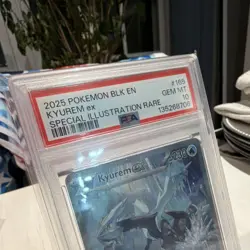 Pokemon Kyurem ex Sv: Black Bolt Special Illustration Rare Holo PSA 10 165/086 - Image 3