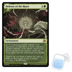 DEFENSE OF THE HEART Wilds Of Eldraine: Enchanting Tales WOT Magic MTG MINT CARD - Image 1