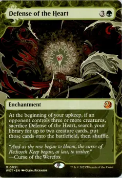 Defense of the Heart Wilds of Eldraine: Enchanting Tales WOT Normal NM - Image 1