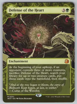 Defense of the Heart M Wilds of Eldraine: Enchanting Tales #51 NM Normal - Image 1