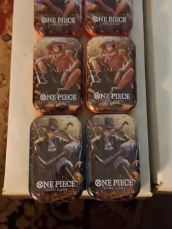 ~LOT OF 6~ ONE PIECE CARD GAME MINI-TIN PACK VOL. 2 NEW SEALED, SHIPS NEXT DAY - Image 2