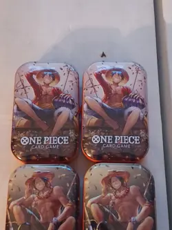 ~LOT OF 6~ ONE PIECE CARD GAME MINI-TIN PACK VOL. 2 NEW SEALED, SHIPS NEXT DAY - Image 3