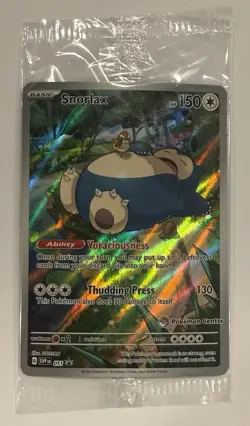 Snorlax - 051 (Pokemon Center Exclusive) 051 Sv: Scarlet & Violet Promo Cards - Image 1