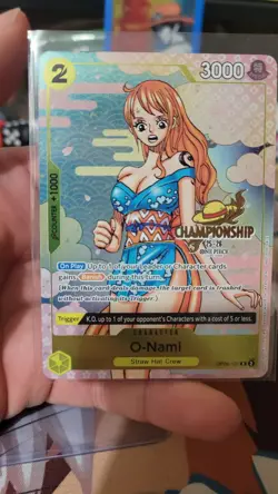 O-Nami CS 25-26 Event Pack OP06-101 One Piece Promotion Cards One Piece NM - Image 1