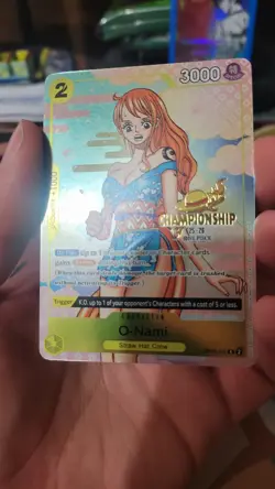 O-Nami CS 25-26 Event Pack OP06-101 One Piece Promotion Cards One Piece NM - Image 4