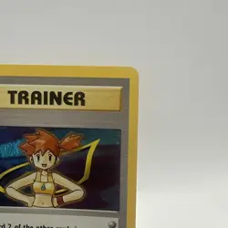 Pokemon TCG Misty Trainer Card Gym Heroes 18/132 Holo Rare NM - Image 4