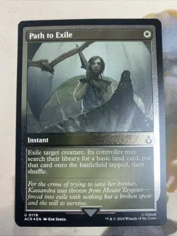 Path to Exile (Foil Etched) 178 U Universes Beyond: Assassin's Creed NM - Image 1