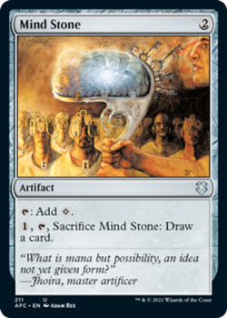 Mind Stone~211~NM~Commander: Adventures in the Forgotten Realms~MTG - Image 1
